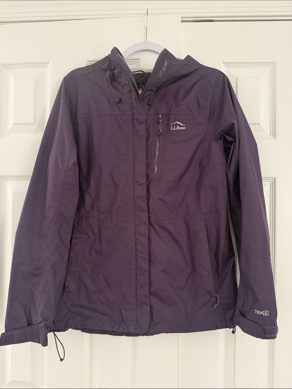 L.L. Bean Trail Model Rain Jacket Hooded